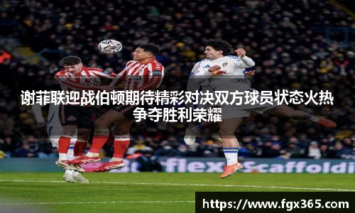 谢菲联迎战伯顿期待精彩对决双方球员状态火热争夺胜利荣耀